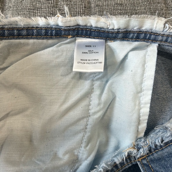 High-Waist Wide Leg Women Jeans - Blue size 11 - Picture 7 of 7